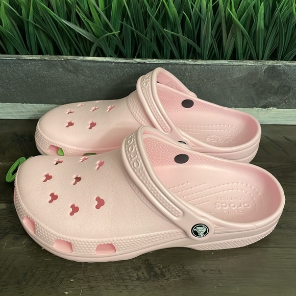 Disney Parks Pink Mickey Mouse Crocs NEW - Picture 2 of 3